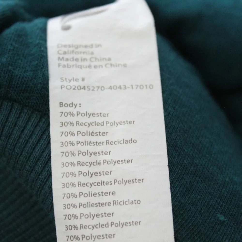 ✨2/$20 Fabletics Malia Polar Fleece Pullover Sweatshirt Deep Pile XXS H12500 - Picture 9 of 10